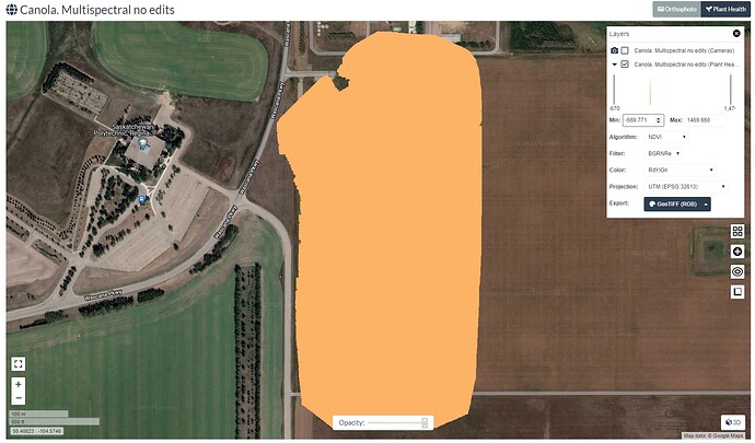 Has SOmething Changed with Multispectral Processing? - OpenDroneMap ...