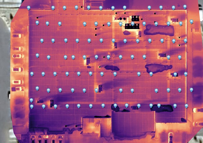 Thermal with camera locations