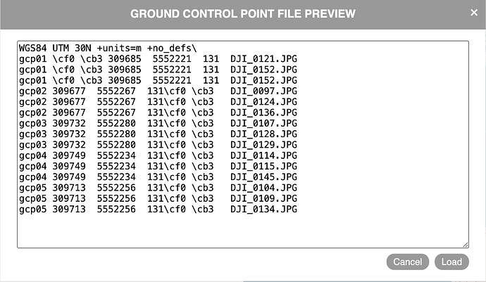 GCP file