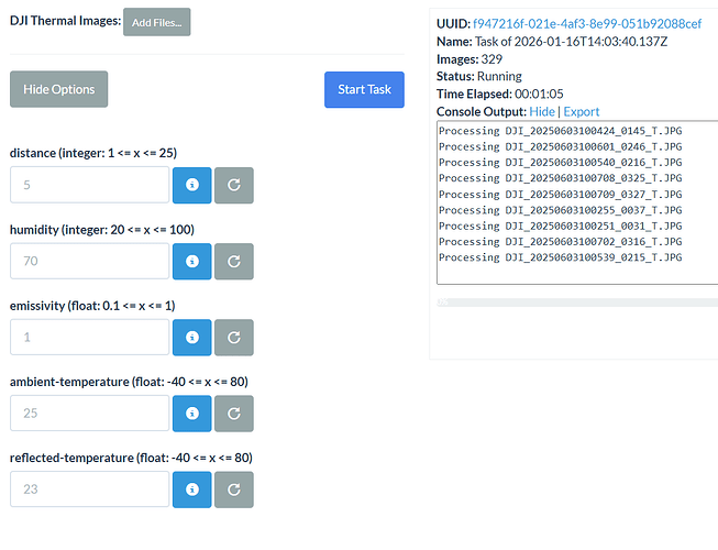 NodeThermalTools - REST API to convert DJI thermal images for use with ...