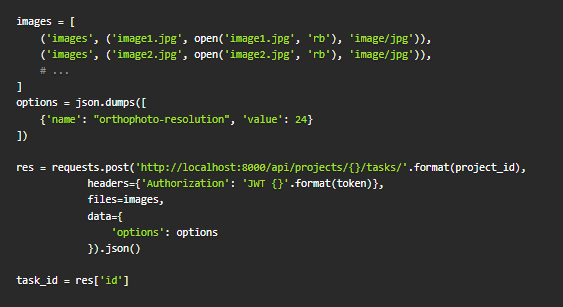 Some doubts in the documentation example - OpenDroneMap Desktop ...