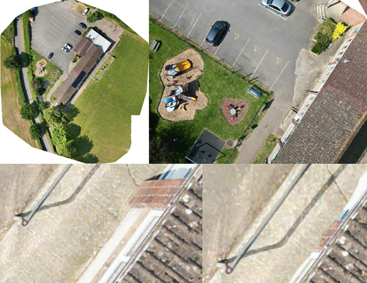 Orthonormal view incorrect. How do I correct it? - WebODM ...